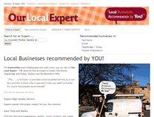 Tablet Screenshot of ourlocalexpert.co.uk